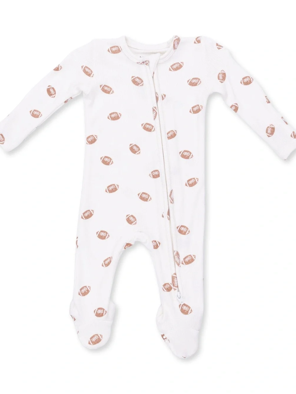 Angel Dear Ribbed Football Footie 0-3 3-6 6-9 months